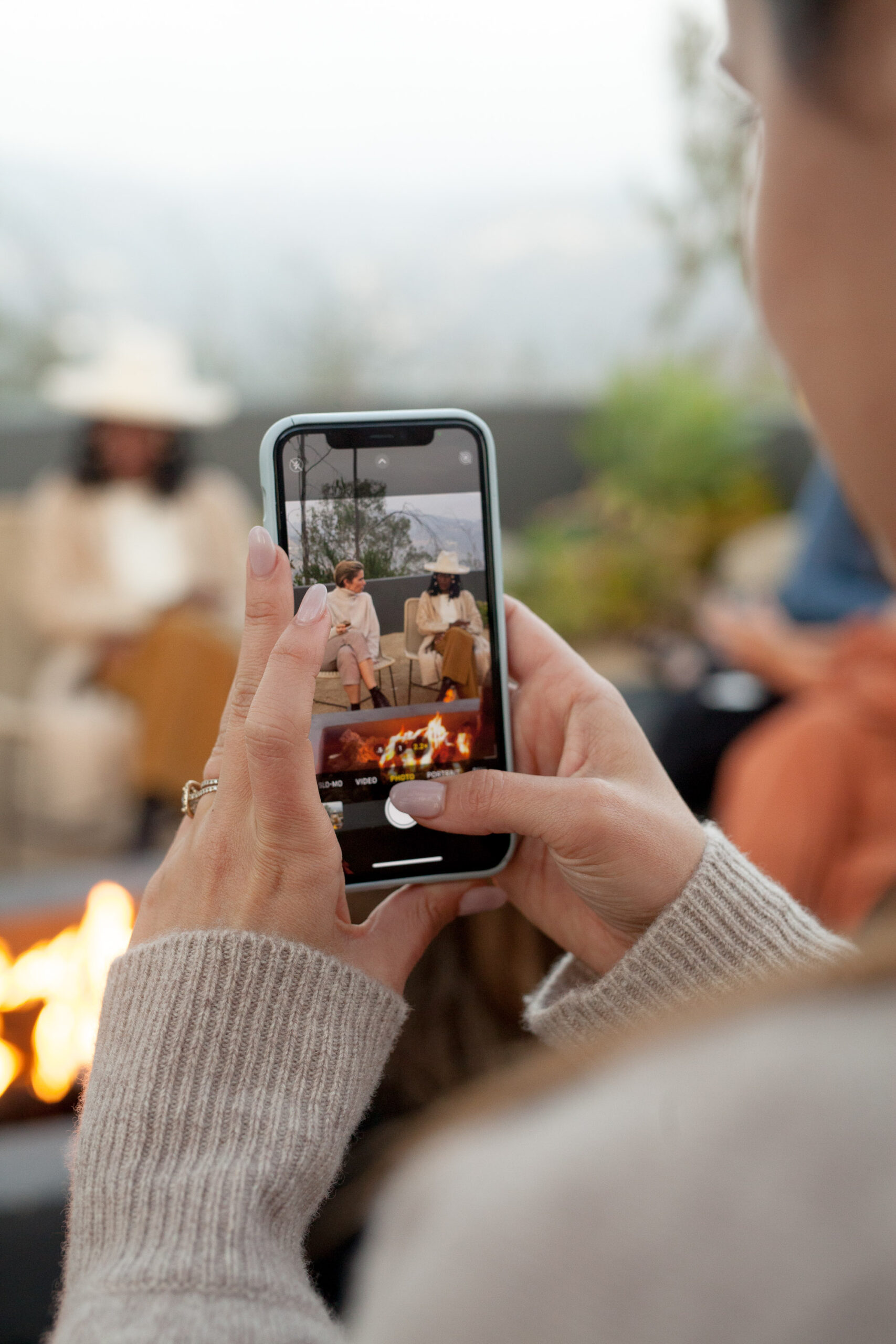 The Marketing Concierge Photo Of Women Capturing an image
